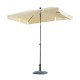 Terrasse parasol jardin ou patio - couleur beige -...