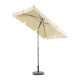 Terrasse parasol jardin ou patio - couleur beige -...