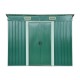 Placa verde galvanizada shed 237x119x181cm...