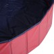 Piscina per cani animali domestici rosso pvc я140x30cm...