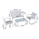 Garden furniture patio and terrace with 4.