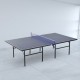 Folding table ping pong with net - blue color - a.