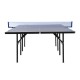 Folding table ping pong with net - blue color - a.