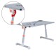 Folding table with aluminum plated fans 50...