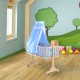 Baby cot blue wood 94x50x140cm...