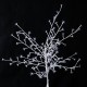 Albero di Natale bianco ferro 50x50x120cm...