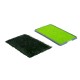 Inodoro de Bandeja Plastico Verde y Gris 43x68x3cm...