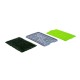 Plateau en plastique vert et gris WC 43x68x3cm...