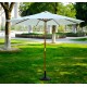 Parasol parasol white cream wood terrace beach.. .