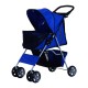 Carcito dogs pet folding blue 75x45x97cm...