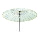 Parasol 2.5x2.45m brown and white steel tube.