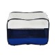 Trasporto pieghevole blu oxford 63 x 45 x 45cm...