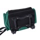 Transportin 2 in 1 grün und schwarz oxford Stahl 35x27...