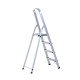 Aluminiumtreppe silber 144x80x43cm...