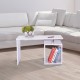 Couchtisch weißes Holz 77x40x44cm...