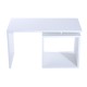 Coffee table white wood 77x40x44cm...