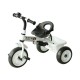 Tricycle pour les enfants avec capota – blanc – hier.