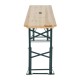 Table en bois pliante pour terrasse jardin patio c.