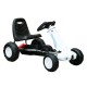 Go kart steel sports pedal car with fre.