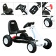 Go kart steel sports pedal car with fre.