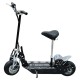 Folding electric skater load 100kg steel 500W ...