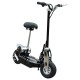 Folding electric skater load 100kg steel 500W ...