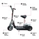 Folding electric skater load 100kg steel 500W ...