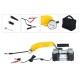 Portable air compressor for car - 25x9.5x15cm...