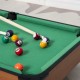 Pool table with wooden accessories for children ...