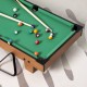 Pool table with wooden accessories for children ...