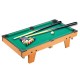 Pool table with wooden accessories for children ...