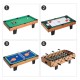 Multigame table 4 in 1 includes air hockey football.