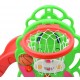 Bear slide with basketball basket for children with.