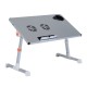 Folding table with aluminum plated fans 50...