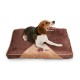 Coussin d'oreiller chien 100x70cm lit canapé d.