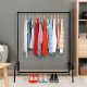 Hanger clothes 120x60x150 cm iron tube ...