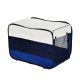 Trasporto pieghevole blu oxford 63 x 45 x 45cm...