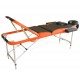 Table de massage pliable et portable pour la physiothérapie.