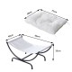 Bed for cat iron white+Black 66x40x33cm...