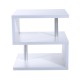 Auxiliary table white wood 50x50x50cm...