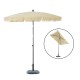 Terrasse parasol jardin ou patio - couleur beige -...