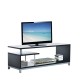 Meubles pour TV en bois noir 114x40x40,5cm...