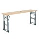 Table en bois pliante pour terrasse jardin patio c.